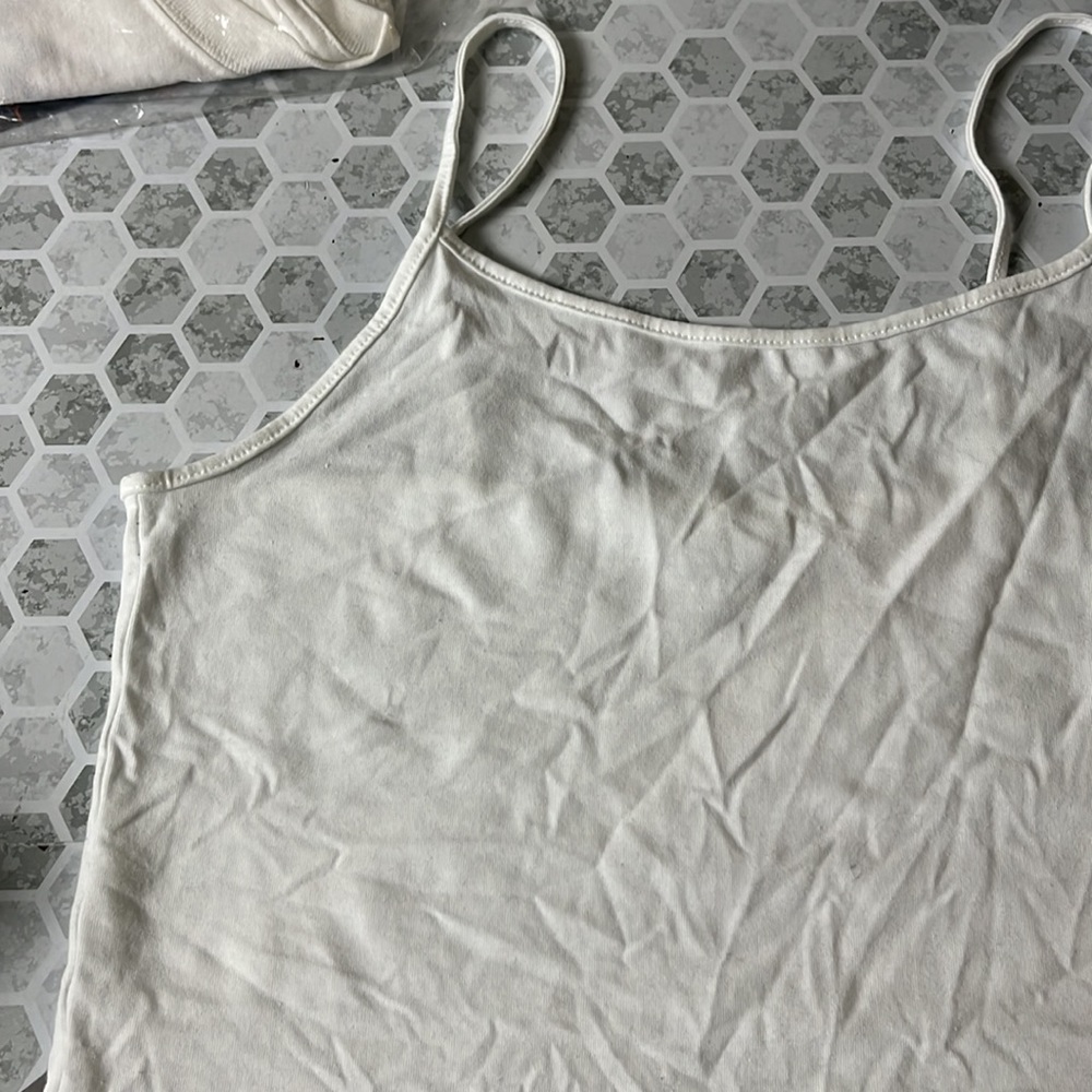 Wild Fable XL White Cropped Tank Top - Picture 2 of 5